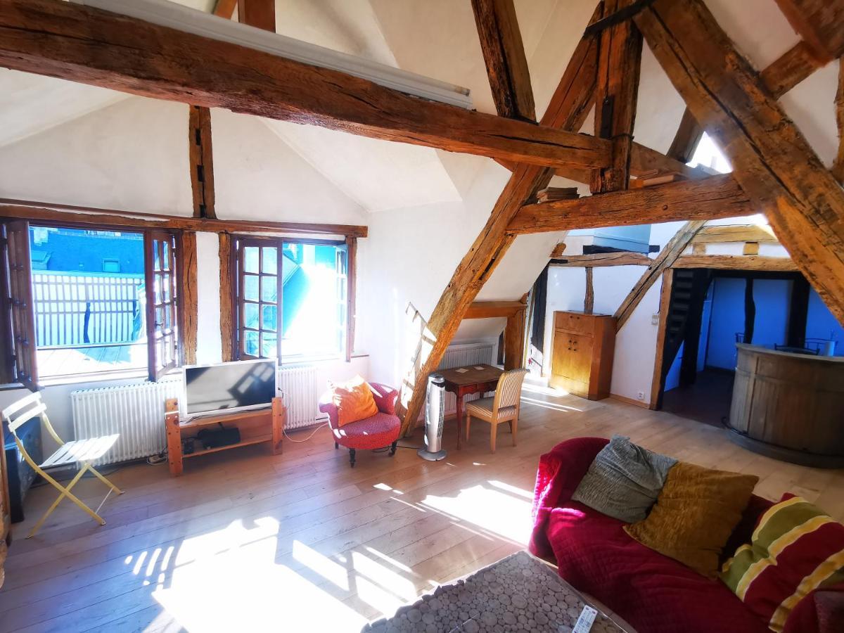 Apartament Les Toits De Rouen ✧ Atypique Et Familial Zewnętrze zdjęcie