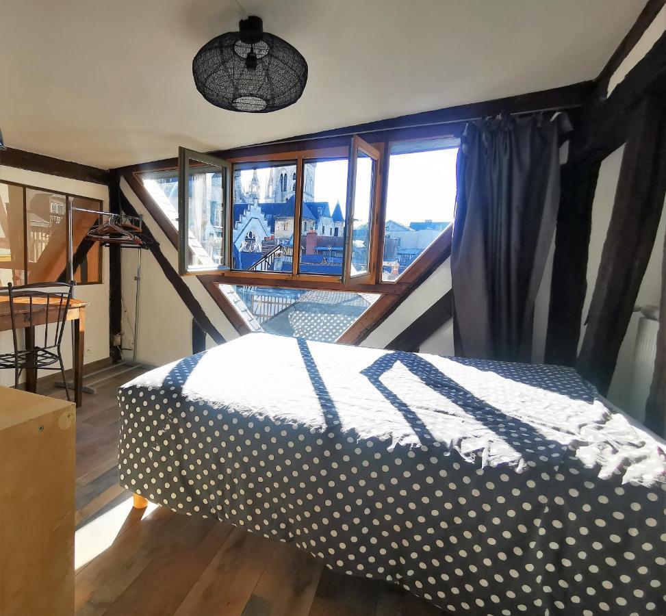 Apartament Les Toits De Rouen ✧ Atypique Et Familial Zewnętrze zdjęcie